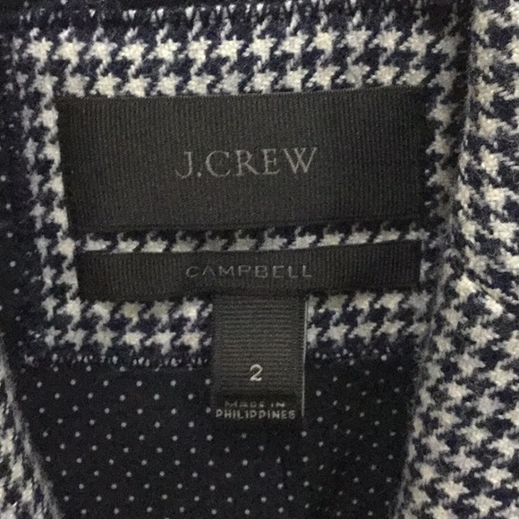 J. Crew Houndstooth Blazer - Picture 3 of 5